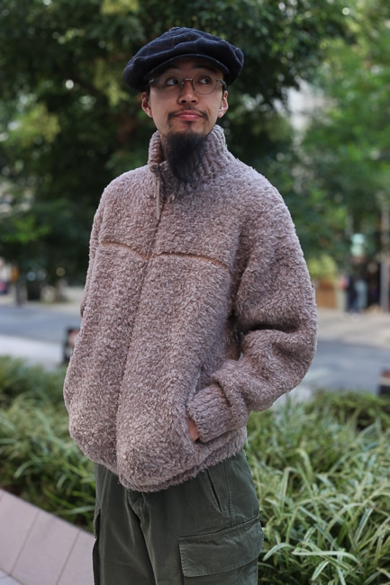 BATONER [Shetland Boa Knit Blouson]