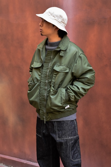 SASSAFRAS/ササフラス D/C Armor Jacket Heavy - Recycle Nyron Twill