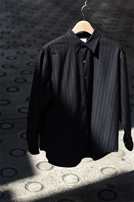 KANEMASA PHIL./カネマサフィル】36G Ideal Wool Shirt