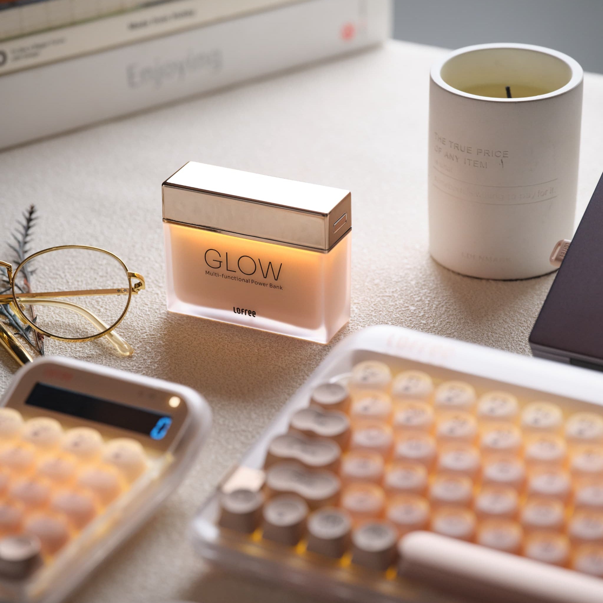 Glow Power Bankモバイルバッテリー – Lofree Japan