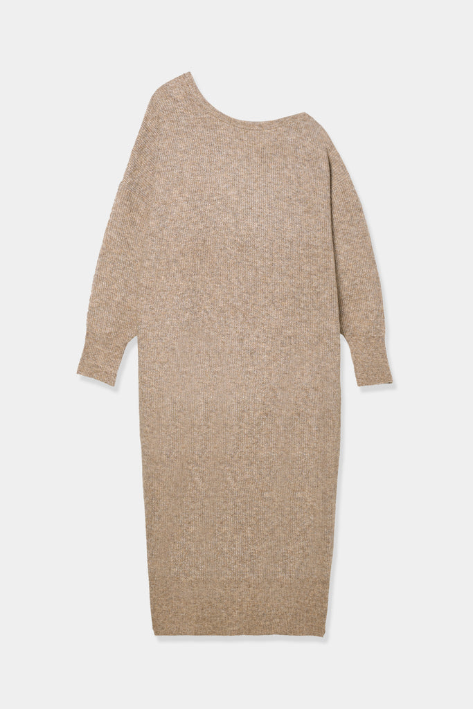 one shoulder knit onepiece – louren store