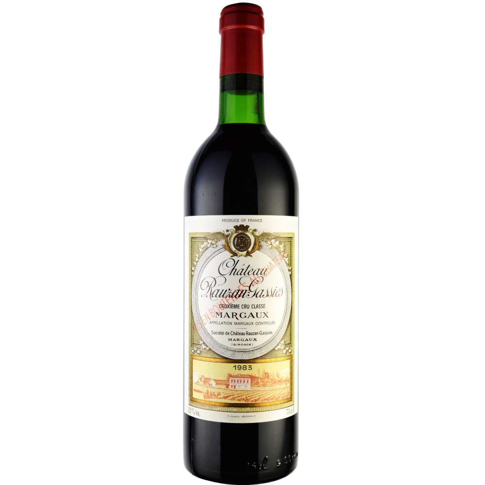 1983年 シャトー・ローザン・ガシー [Chateau Rauzan Gassies]【ワイン