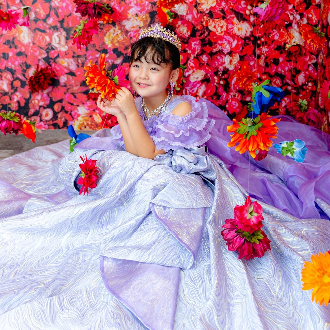 ANNA SUI mini＞アナ スイ・ミニ新作ドレス「シャイニークラシカル