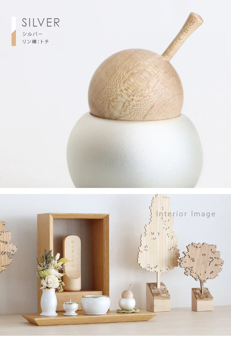 おりんセット pear（ペア） | 仏具の通販 | インテリア仏壇 ルミエール