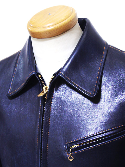 Y'2 LEATHER（ワイツーレザー） 】 インディゴホースシングル