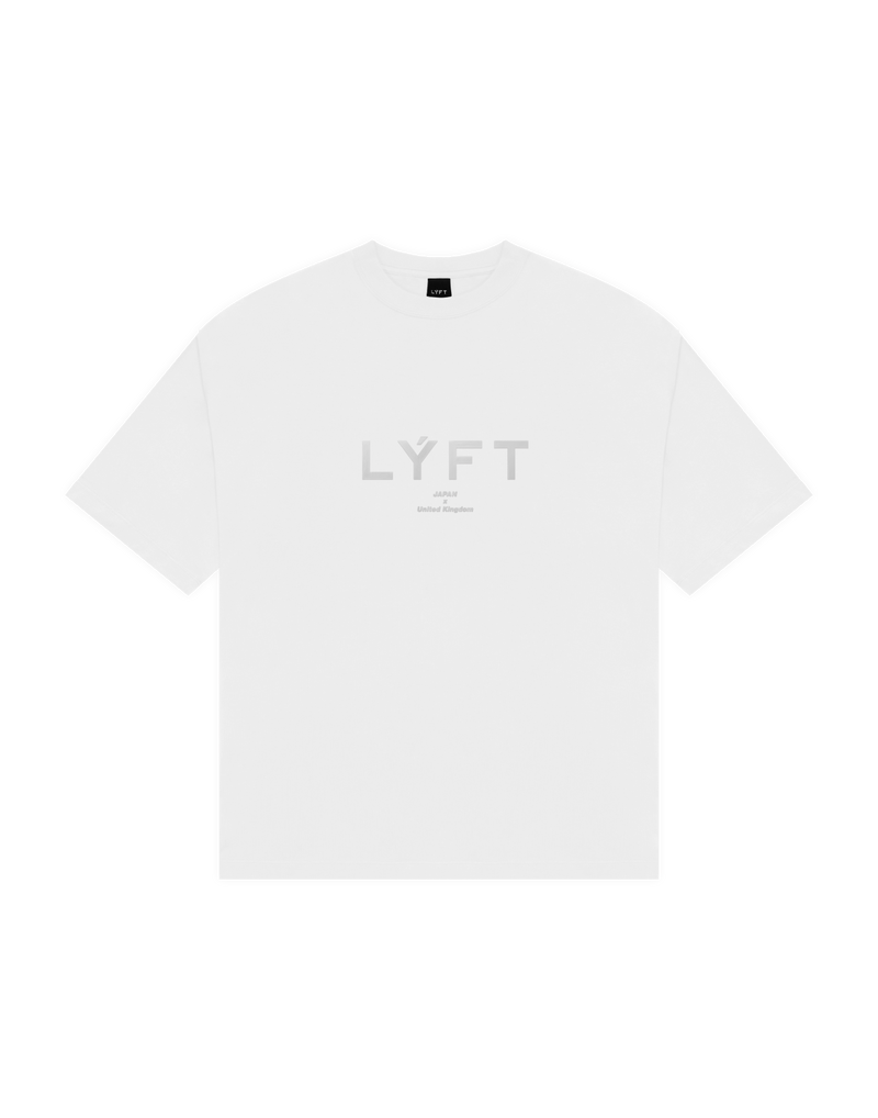 LÝFT Logo Big T-Shirt V.2 - White