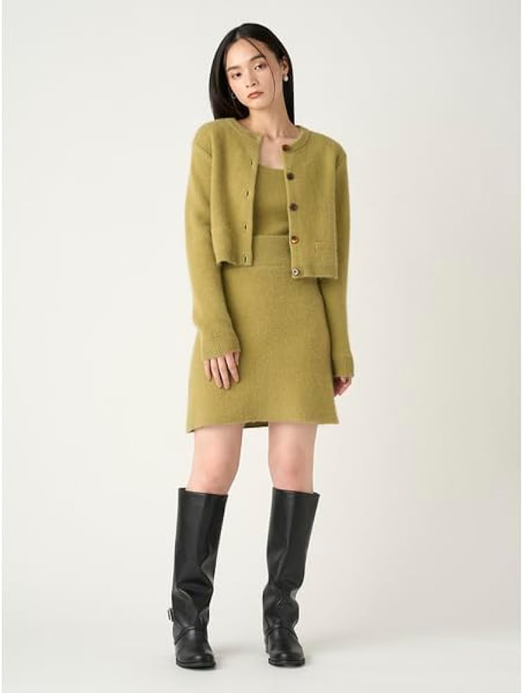 Amazon.co.jp: [フレイ アイディー] ラクーンニットセットアップ