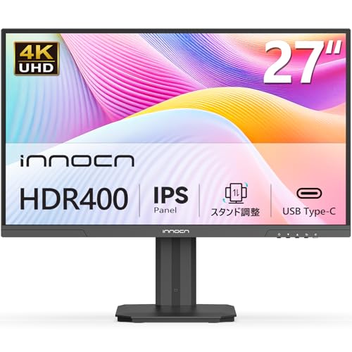 Amazon.co.jp: INNOCN 27インチ モニター 4K UHD (3840 x 2160) IPS非