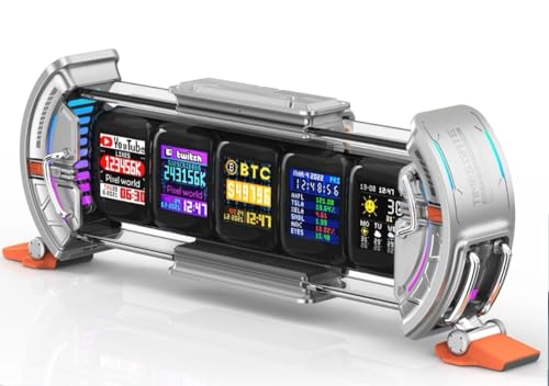 Amazon.co.jp: Divoom Times Gate 5Wayデジクロック スチームパンク風