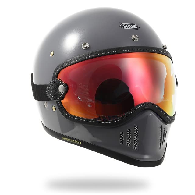 Amazon.co.jp: SHOEI EX-ZERO 専用設計GOGGLE/レボォレッド : 車＆バイク