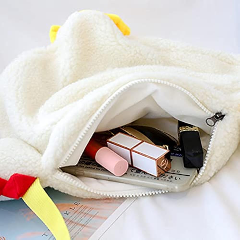 Amazon | [Baharat] ショルダーバッグ かわいい ニワトリ ぬいぐるみ