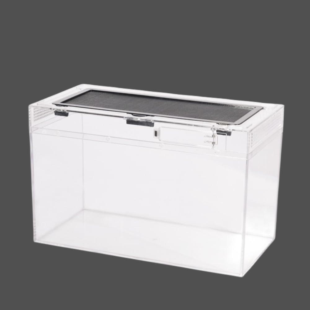 Amazon | 爬虫類ケージ 飼育容器、トカゲ ケージ、20cm/30cm/40cm/50cm