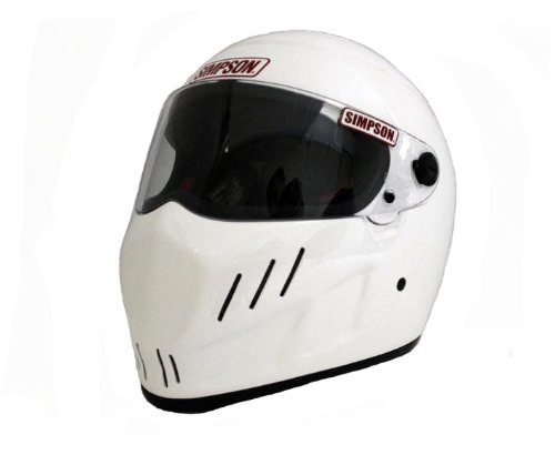 Amazon | SIMPSON(シンプソン) SPEEDWAY RX10 BACK ホワイト 58cm