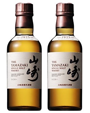 Amazon.co.jp: Yamazaki Single Malt Yamazaki 180ml (2-piece set