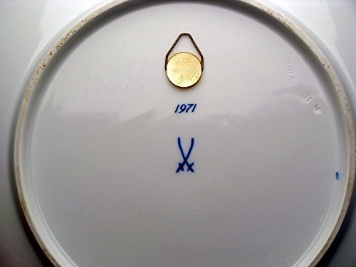Amazon.co.jp: マイセン(Meissen) イヤープレート 1971年(昭和46年