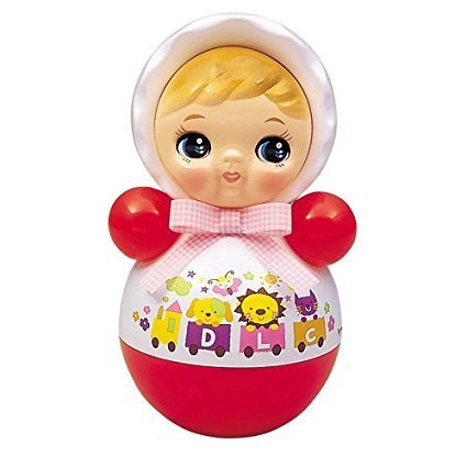 Amazon | 346 おきあがりポロンちゃん （25cm） 白 | がらがら・ラトル