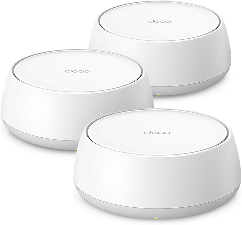 TP-Link Deco BE25(3-Pack) Dual Band BE5000 Whole Home Mesh WiFi 7