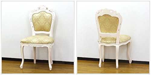 Amazon | クロシオ アンティーク調 猫脚 フランシスカ チェアー 肘なし