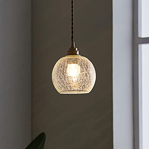 Amazon.co.jp : Kiven 3個パック クラックガラス 真鍮ソケット