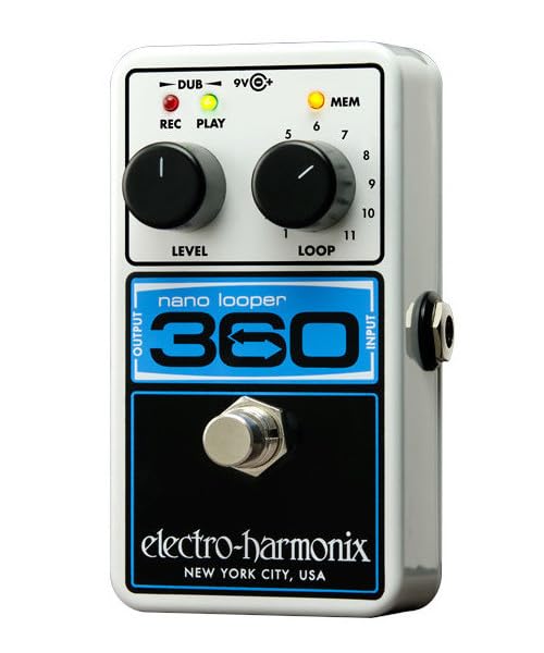 Amazon.com: Electro-Harmonix Nano Looper 360 Looper Pedal