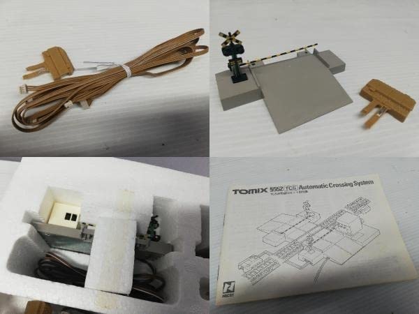 Amazon.co.jp: 現状品 動作未確認 TOMIX 5552 TCS自動踏切セット