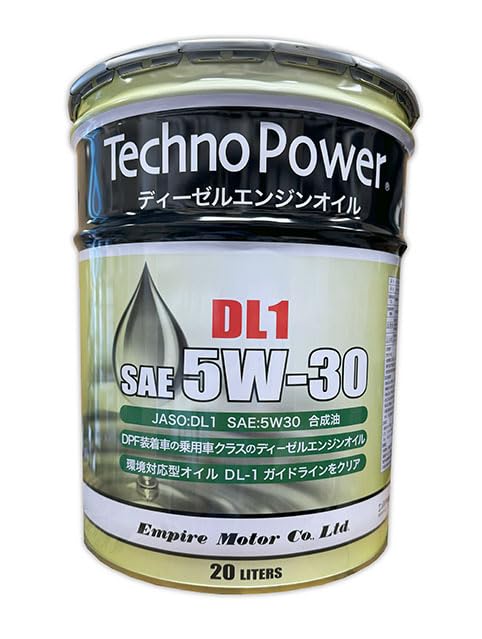 Amazon | Techno Power (テクノパワー) DL-1 5W-30 20L 部分合成油