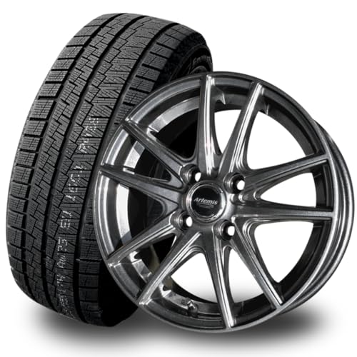 Amazon | 165/70R14 スタッドレスタイヤ＆ホイール4本セット アクア