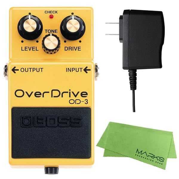 Amazon | BOSS OverDrive OD-3 + PSA-100S2 + マークスオリジナル