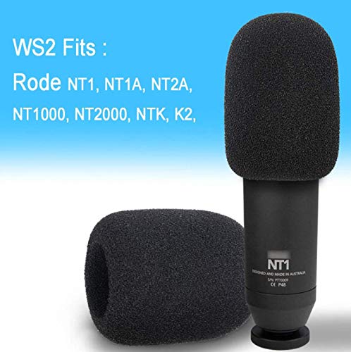Amazon | 2PCS NT1-A NTKマイクポップフィルターマイクフォーム