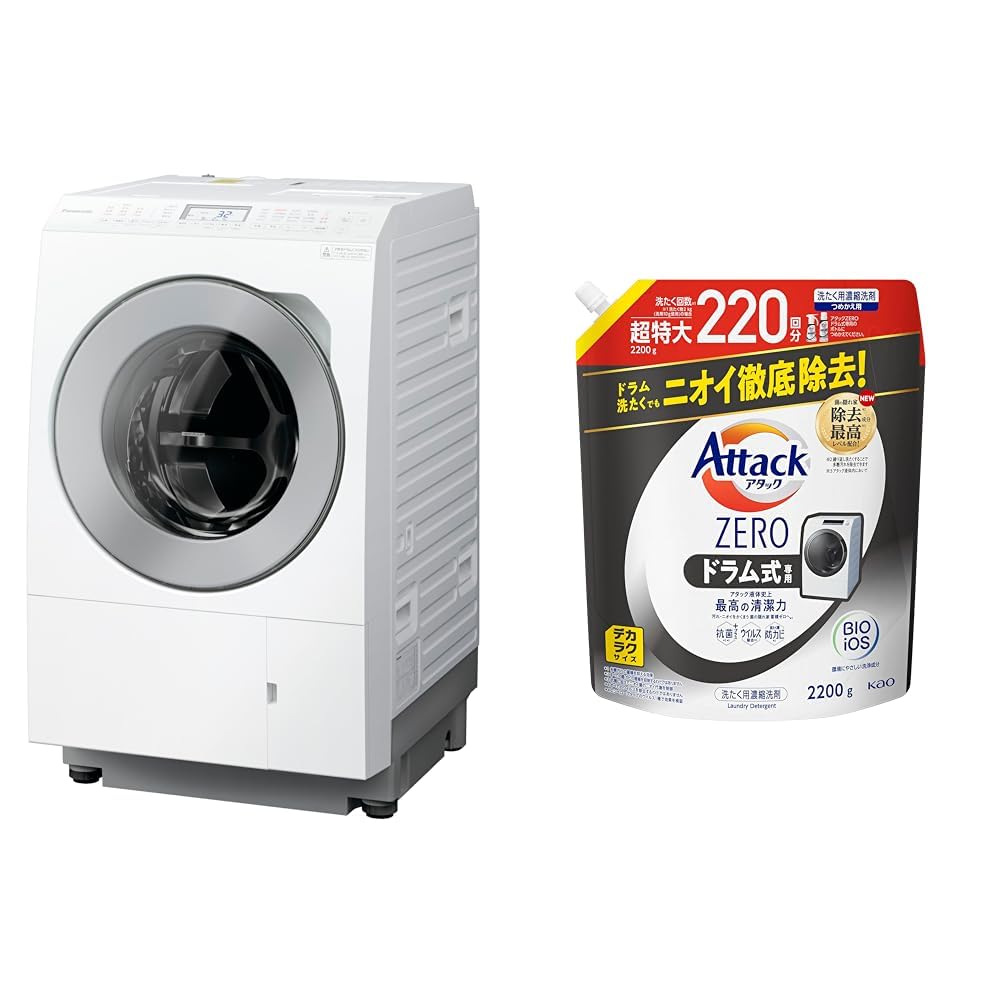 Amazon | 【セット買い】パナソニック ドラム式洗濯乾燥機 幅63.9cm