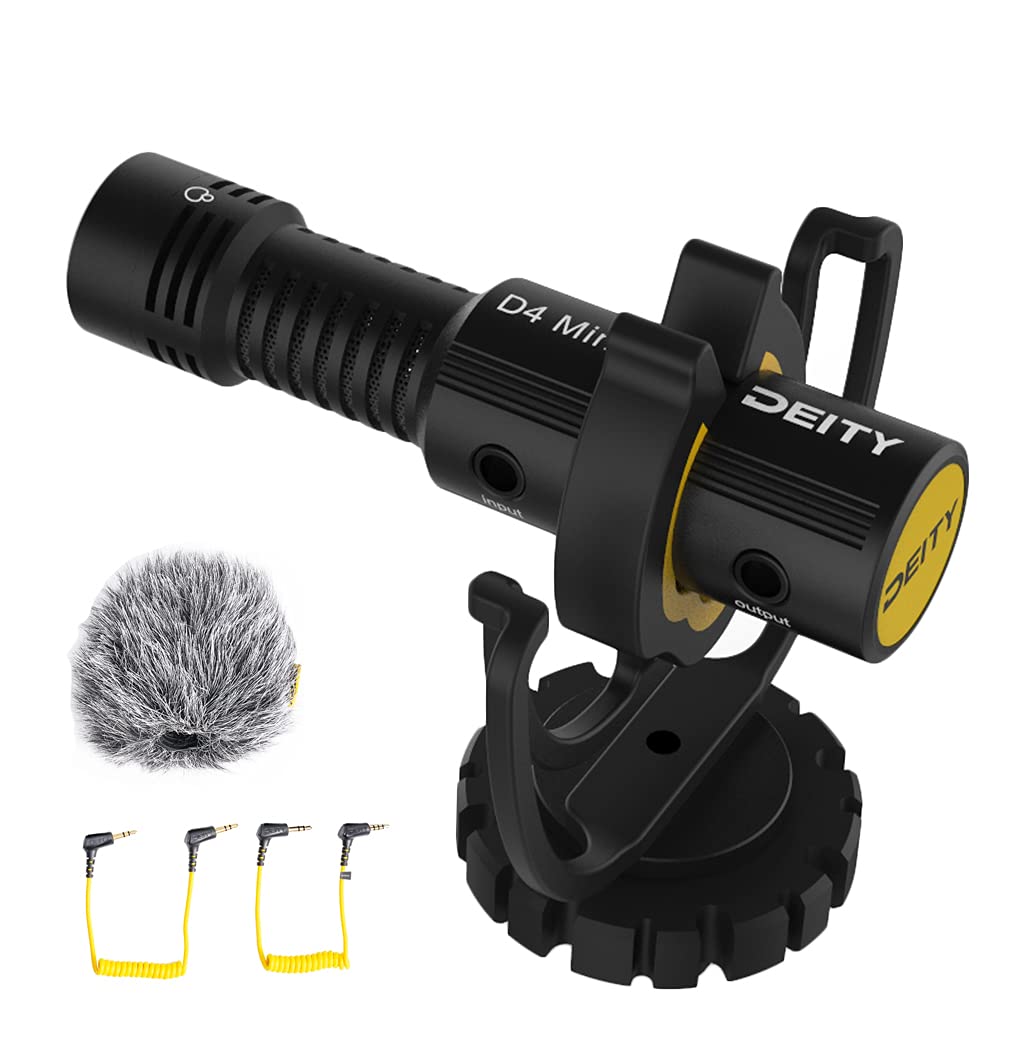 Deity V-Mic D4 Mini Microphone On-Camera Interview Mic Super