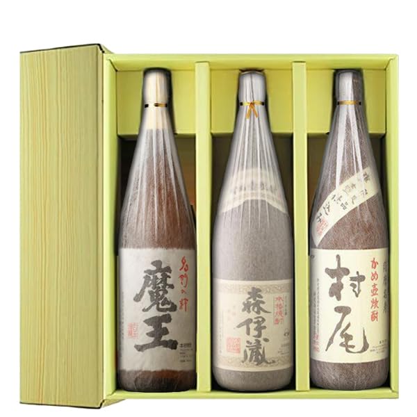 Amazon.co.jp: [焼酎 ギフトセット] 芋焼酎の最高峰3Mセット！森伊蔵