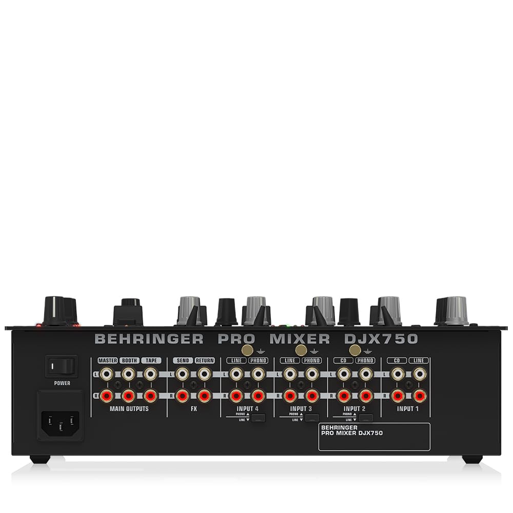 Amazon.com: Behringer PRO MIXER DJX750 Professional 5-Channel DJ