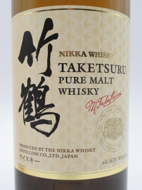 Amazon.co.jp: 【海外流通逆輸入品】 ニッカ 竹鶴 ピュアモルト