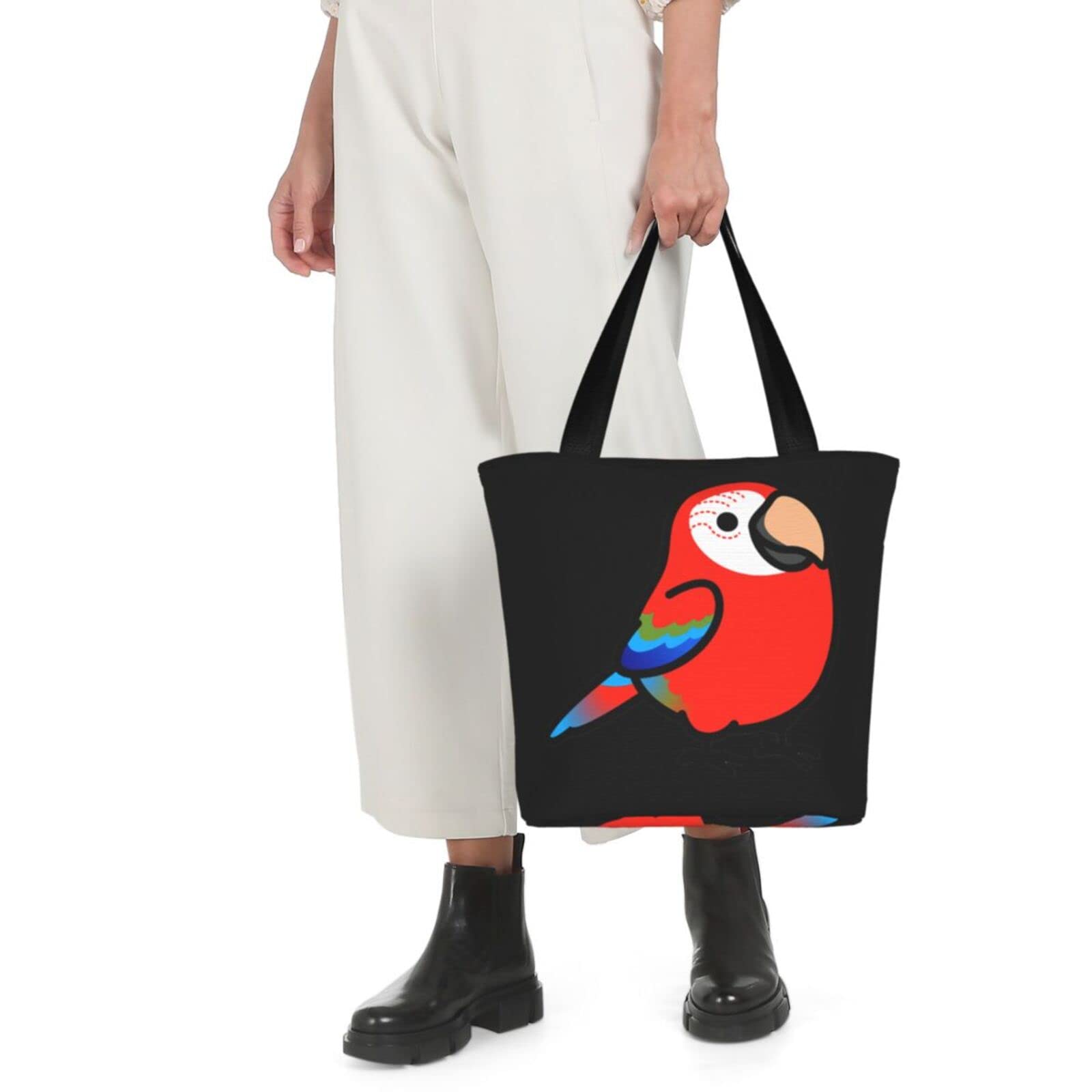 Amazon.co.jp: トートバック オウム コンゴウインコ 鳥柄 レディース