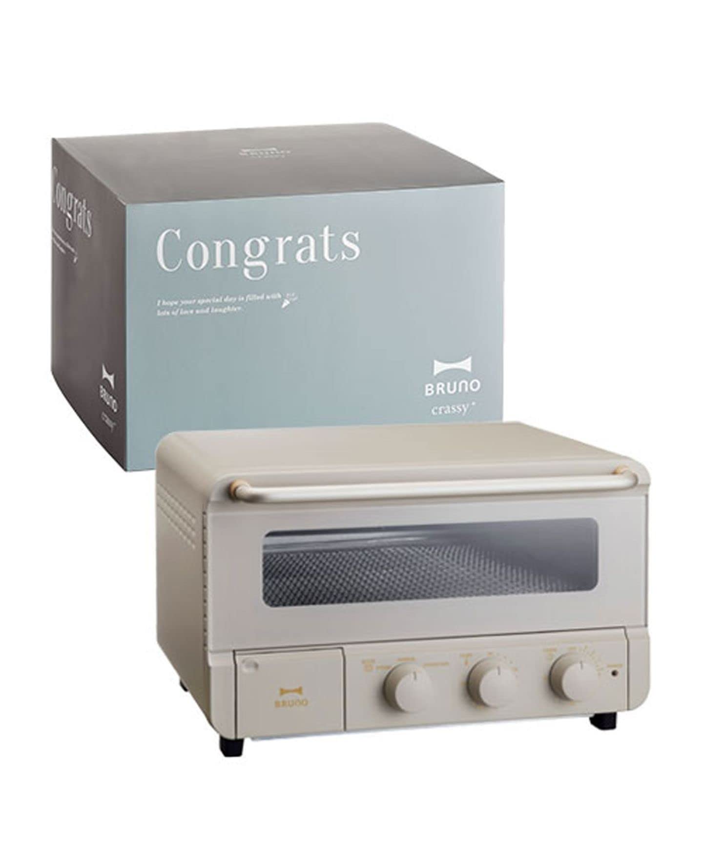 ②BRUNO ブルーノ 未開封新品 ホワイト BOE067-WH トースター 【公式通販】