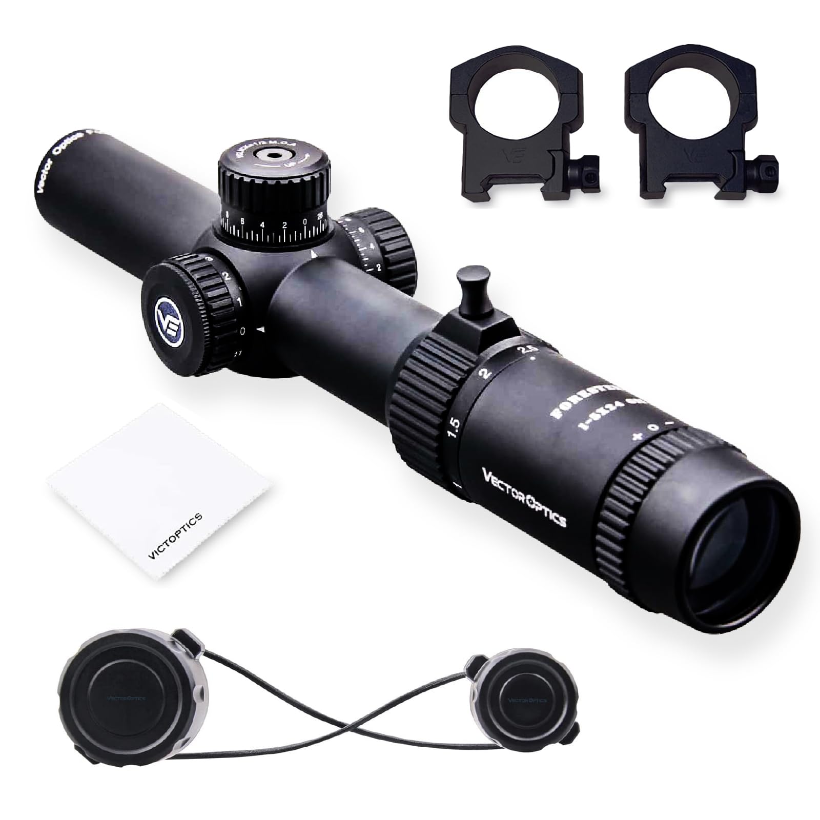 Amazon.co.jp: VECTOR OPTICS スコープ Forester 1-5×24 Gen II