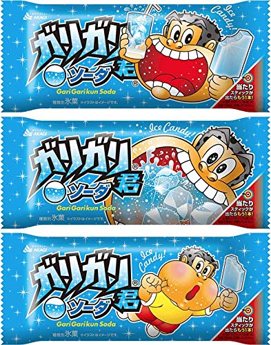 Amazon.co.jp: 赤城乳業 ガリガリ君ソーダ 105ml×66本入 【 (32本+1本