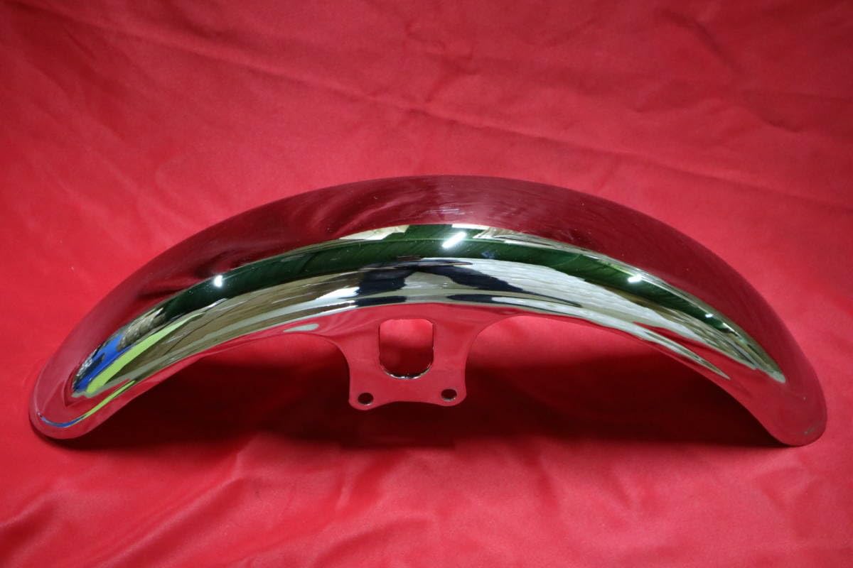 Amazon.co.jp: 込 汎用 メッキ 鉄 フェンダー フロント Z2仕様