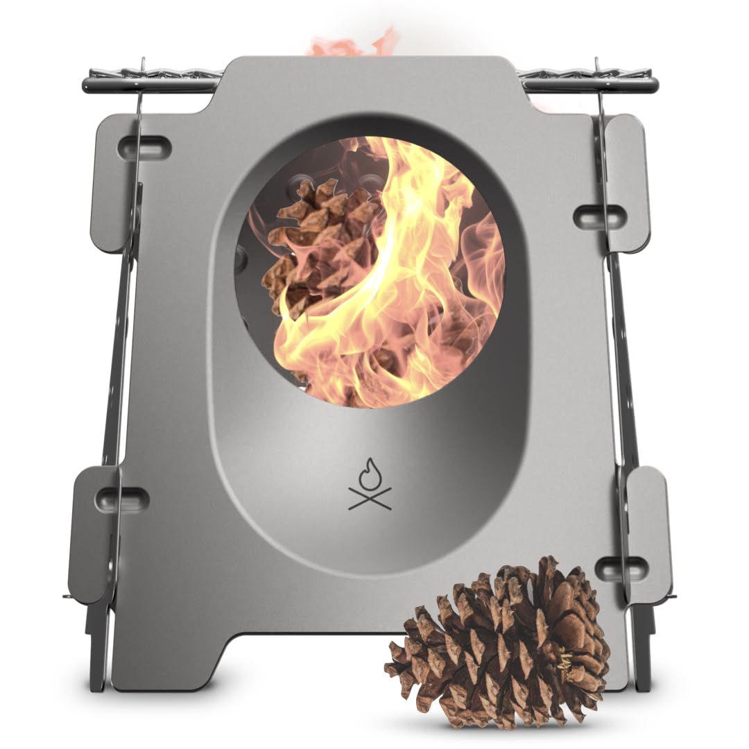 Amazon.com: Überleben | Stöker Wood Burning Camping Stove – 18oz
