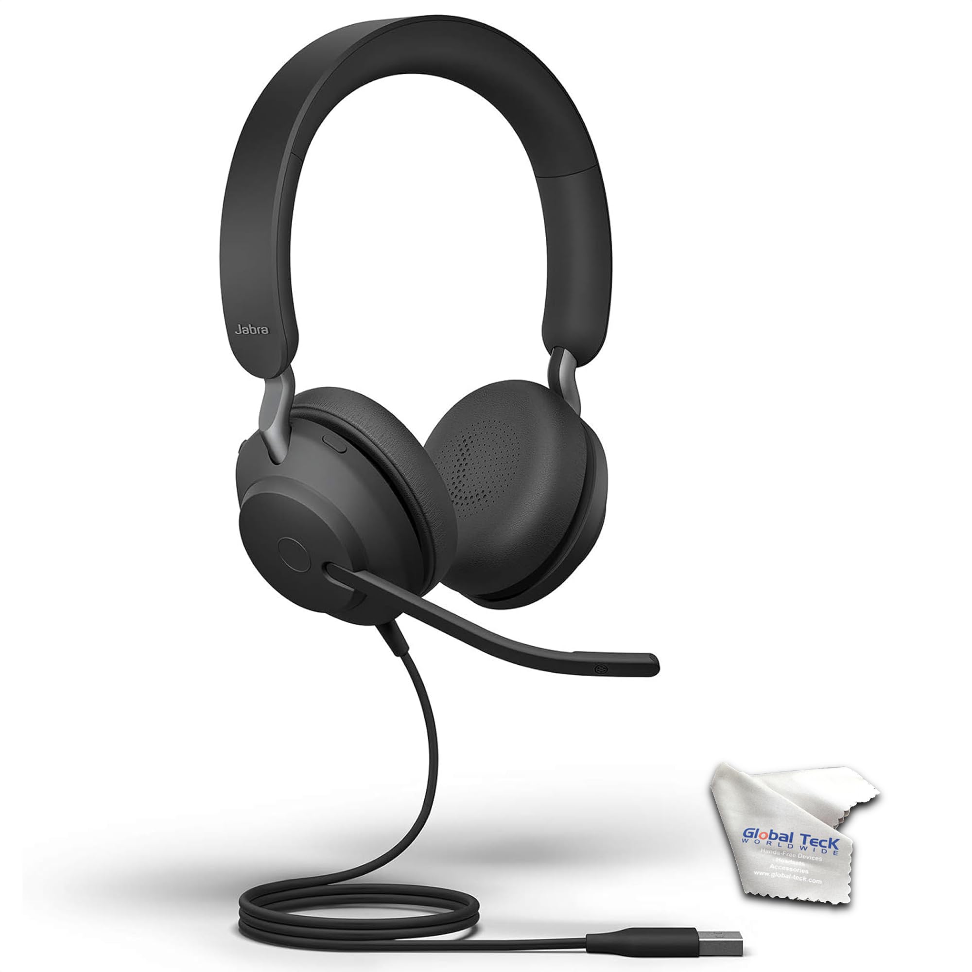 Amazon.com: Evolve2 40 USB Wired Headset with Noise Cancelling