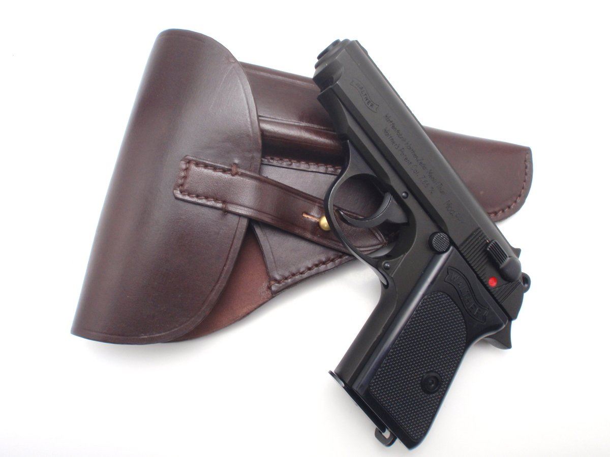 Amazon.co.jp: 琥花堂 ドイツ軍 ワルサー PP/PPK ホルスター ブラウン