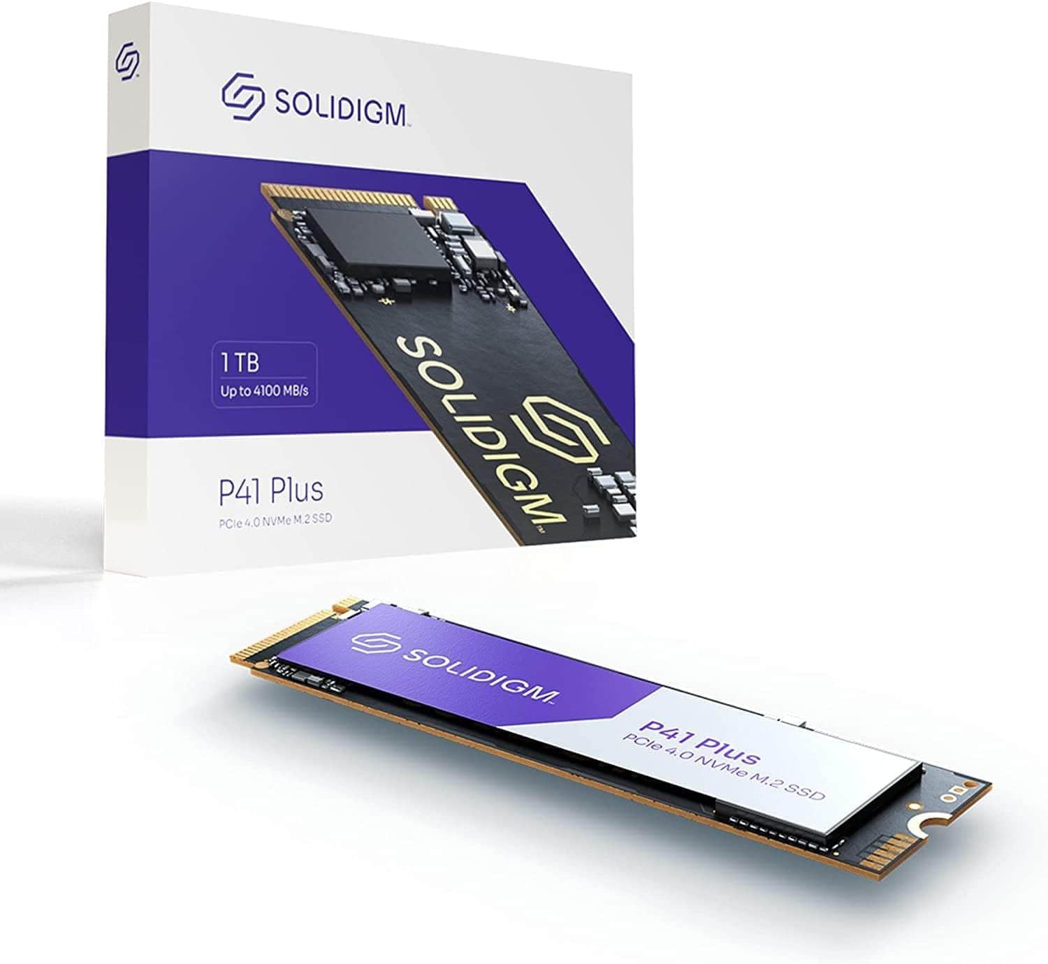 Amazon.com: Solidigm™ P41 Plus 1TB SSD, PCIe GEN 4 NVMe 4.0 x4 M.2