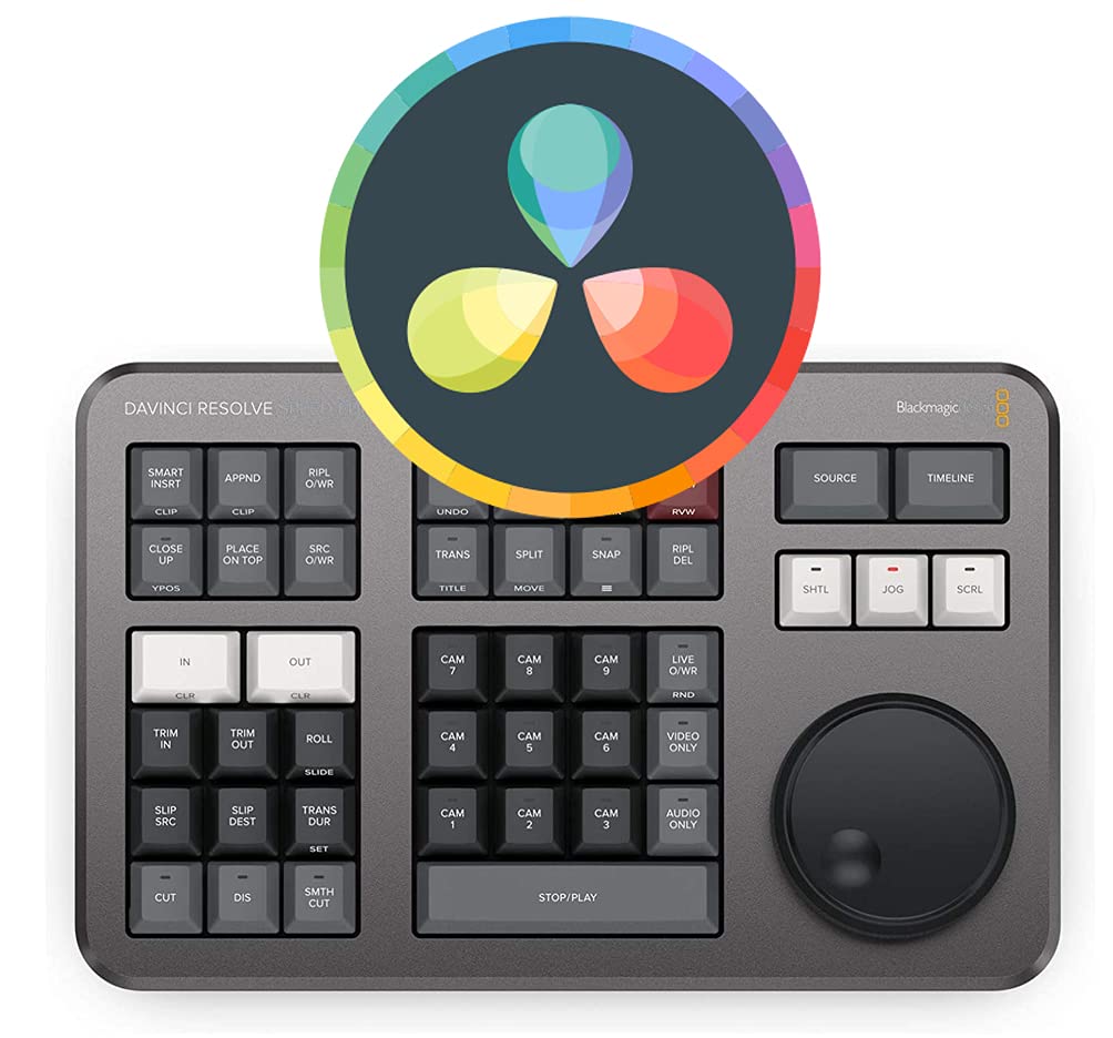 Blackmagic Davinci Resolve Yazılımı + Davinci Resolve Speed Editor