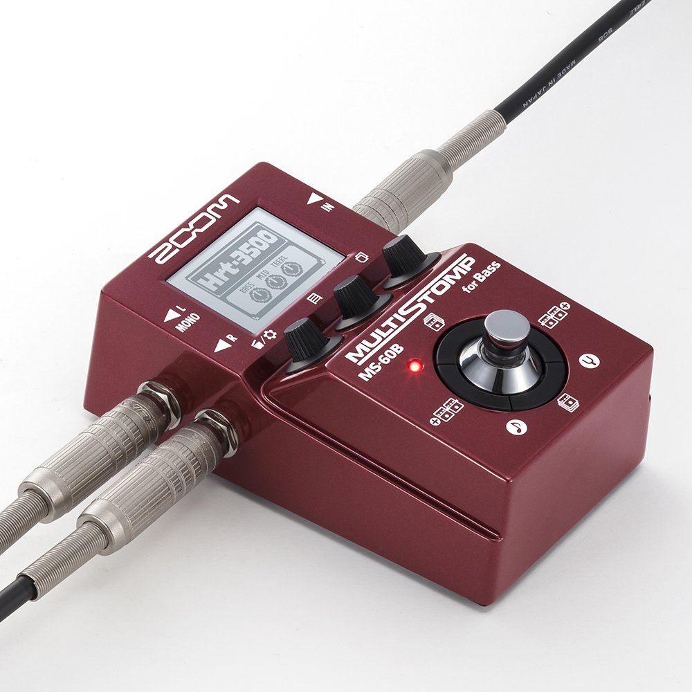 Amazon.co.jp: ZOOM 驚異のベース用マルチストンプ MS-60B : 楽器