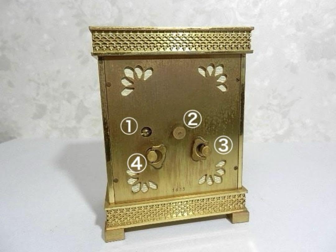 Amazon.co.jp: 「LUXOR」ブランドスイス製ねじ巻き置時計（年代