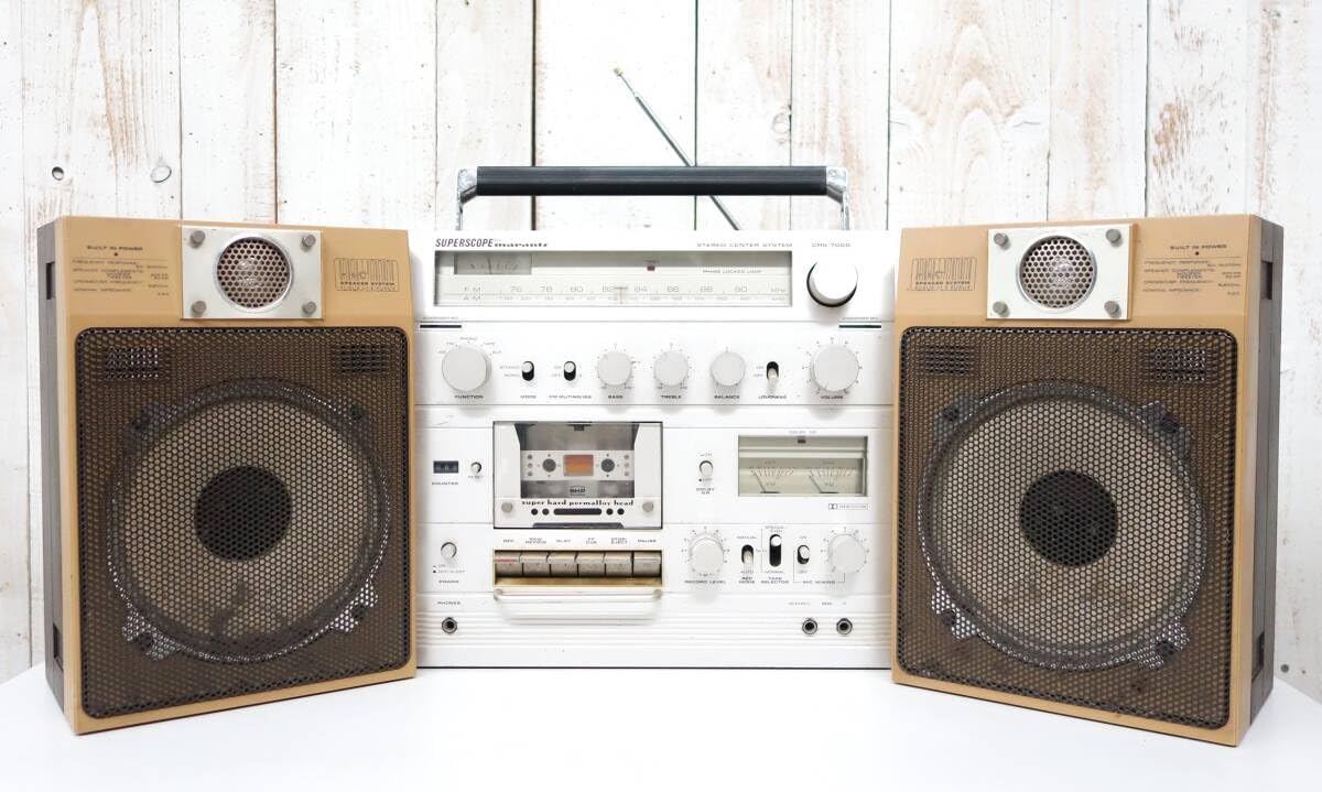 Marantz CRS-6810 ラジカセ 動作品 ベルト交換済み ラジオOK Yahoo