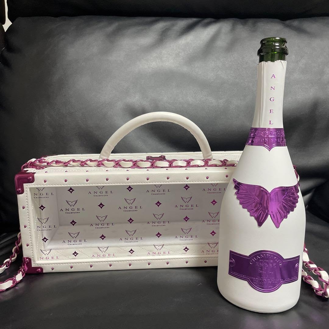 Amazon.co.jp: エンジェルシャンパン ドゥミセック ロゼホワイト