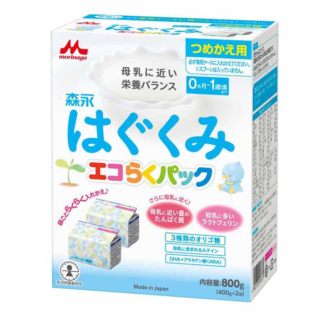 Amazon.co.jp: 【6個セット】 はぐくみ エコらくパック つめかえ用