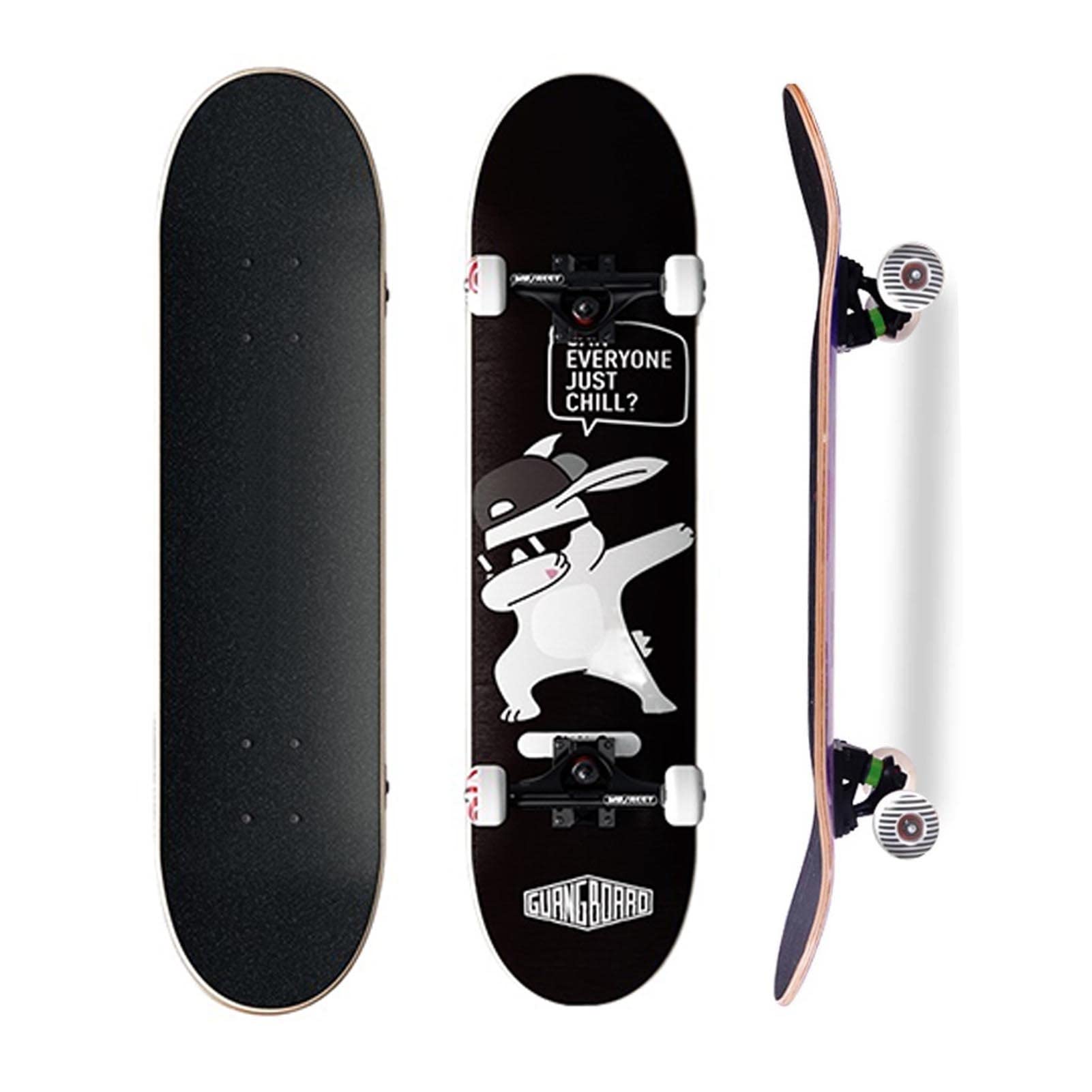 Amazon.co.jp: スケボー コンプリート/スケートボード 完成品/メープル